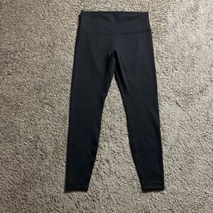 Lululemon Size 12 Wunder Train High Rise Tight 28" Black